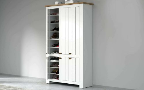 Scarpiera 6 ante rovere 114x200h cm - Apricena