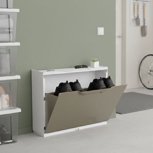Scarpiera 6 paia tortora 51x40h cm - Avon