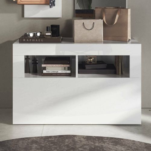 Scarpiera bianca lucida 91x57h cm - Bernardin