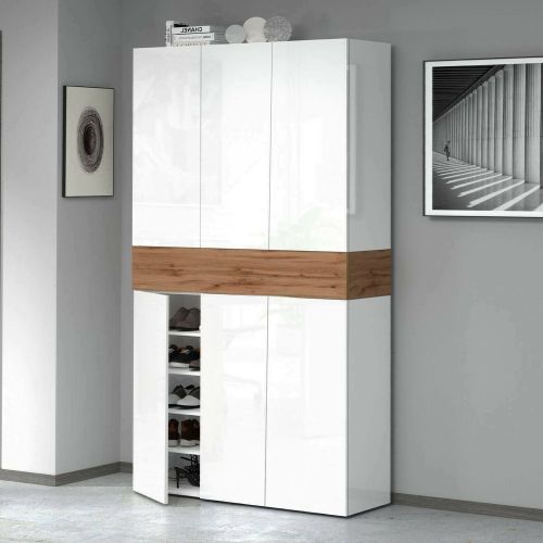 Scarpiera XL 7 ante rovere 114x200h cm - Charoite