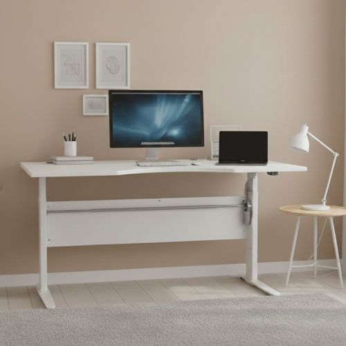Scrivania lineare bianca 180x90cm - Agretto