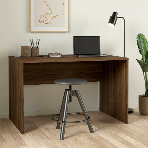 Scrivania lineare noce 120x75cm - MaryRead