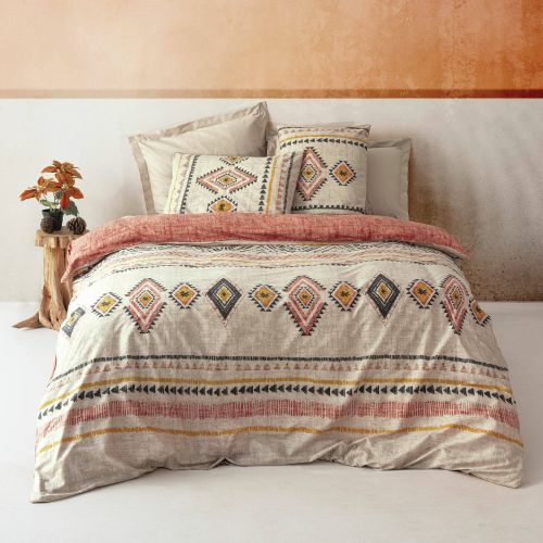 Set di copripiumino matrimoniale e 2 federe Grand River, Multicolore, 260x220 cm