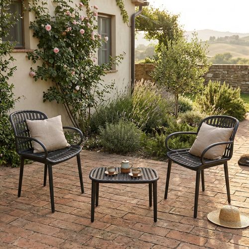 Set salotto da esterno Ternate, Antracite