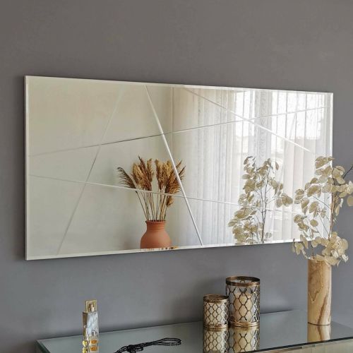 Specchio argento 130x62h cm - Caposele