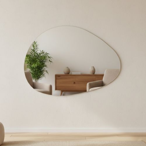 Specchio bianco 90x60h cm - Nogaredo
