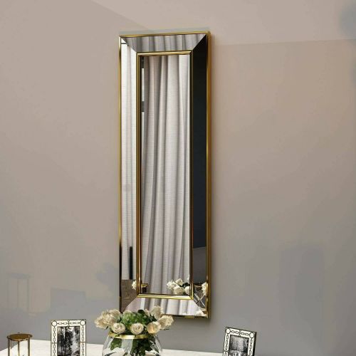 Specchio elegante oro 30x90h cm - Auron