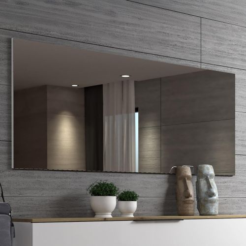 Specchio moderno bianco lucido 160x65h cm - Ayana