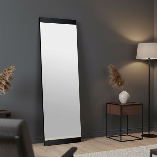 Specchio nero 120x40h cm - Fidenza
