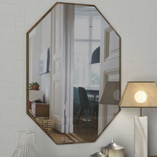 Specchio noce 45x70h cm - Giudice