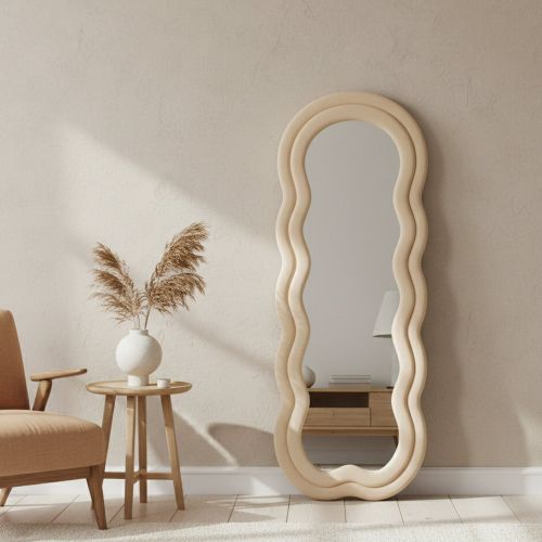 Specchio nuvola crema 60x160h cm - Marylin