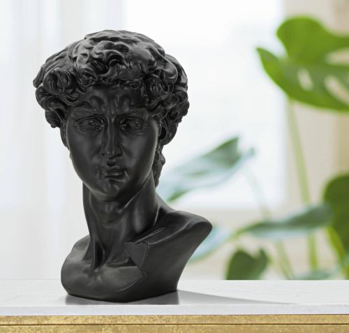 Statua Acquerello, 44x36 h60 cm, Nero