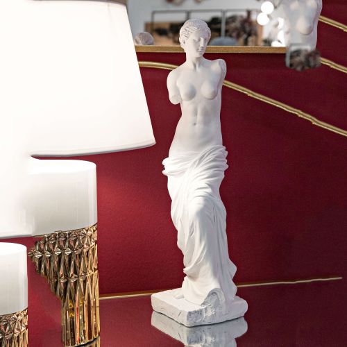 Statua Bianco Scultura Classica, - Living