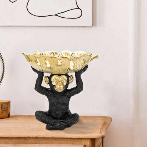 Svuotatasche oro Nero Colore Struttura Nero, - Balote