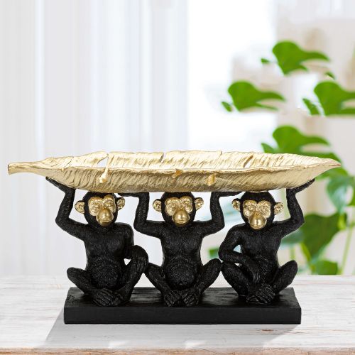 Svuotatasche oro Nero Colore Struttura Nero, - Elvio