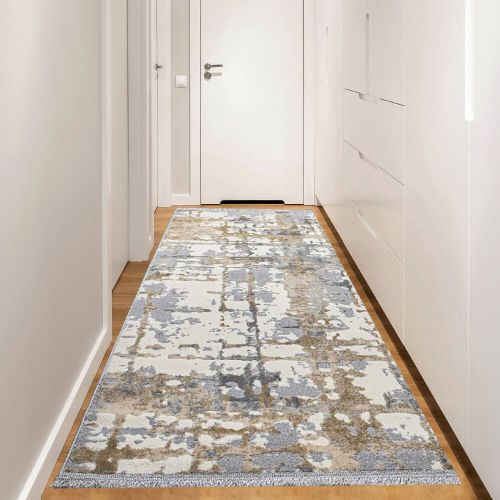 Tappeto Delaware, Grigio e Beige, 120x200 cm