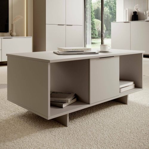 Tavolino da salotto Rho, 100x55 h55 cm, Beige