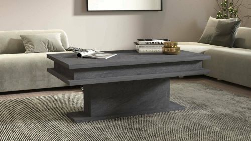 Tavolino salotto rettangolare ardesia 100x55x42h cm - Iside