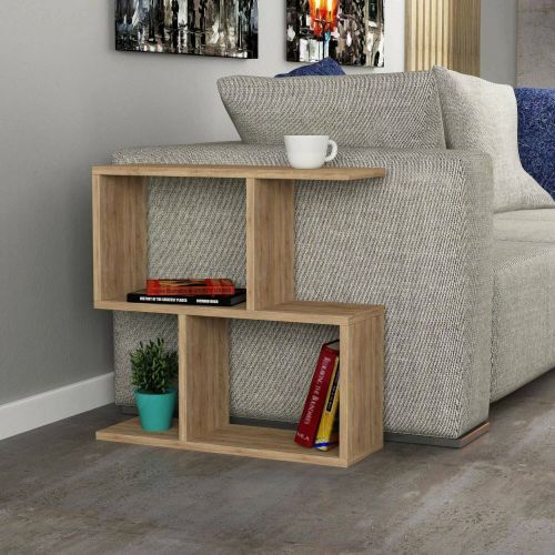 Tavolino salotto rettangolare quercia 60x20x60h cm - Fabrizia