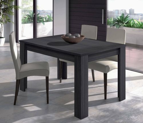 Tavolo allungabile 6-8 posti 140-190x90cm grigio cenere - Abudula