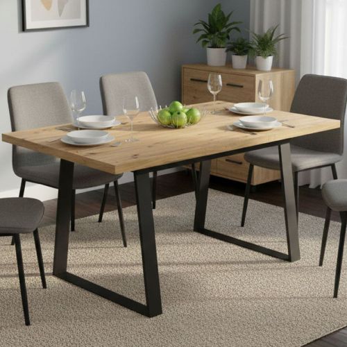 Tavolo allungabile 6-8 posti 160x90cm legno - Aryal
