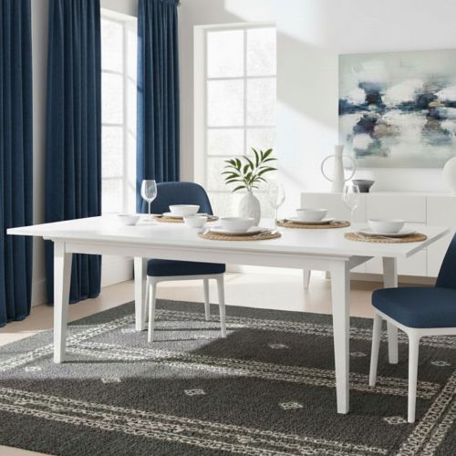 Tavolo allungabile 8-12 posti 180x95cm bianco - Arvier