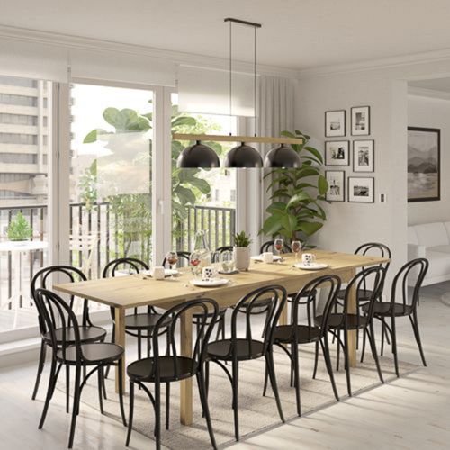 Tavolo Allungabile Marrone Rovere Nodi 12 Posti Allungabile 160x80x76h cm, Meccanismo Estensione Allunga Centrale - Lireli