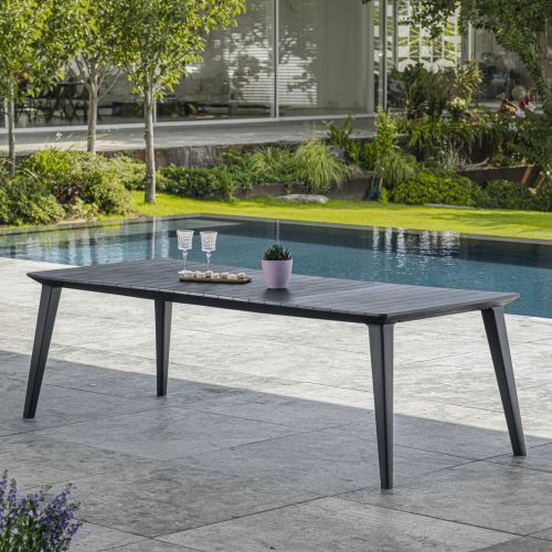 Tavolo da esterno Camrose, 235x98 h74 cm, Antracite