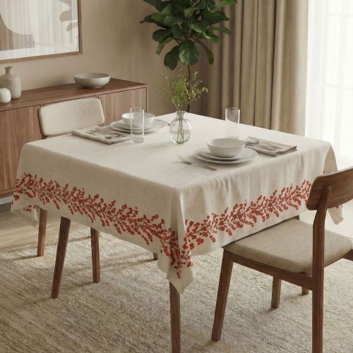 Tovaglia Multicolore Lavabile si 30° Forma Quadrata 150x150 cm, - Papara