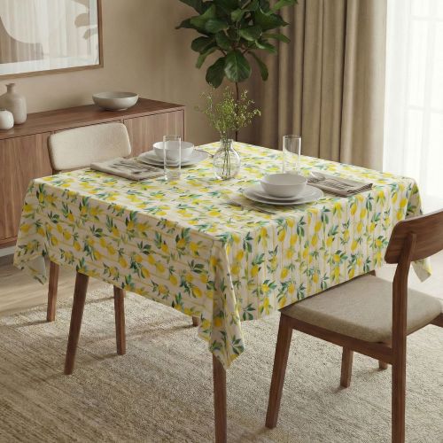 Tovaglia Multicolore Lavabile si 30° Forma Quadrata 150x150 cm, - Paranika