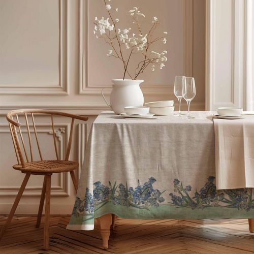 Tovaglia Multicolore Lavabile si 30° Forma Rettangolare 150x250 cm, - Pano