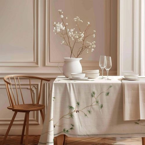 Tovaglia Multicolore Lavabile si 30° Forma Rettangolare 150x250 cm, - Pasifano