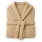 Accappatoio Bianco Crema 100% cotone Con cappuccio , Taglia S - Satofa Luxury