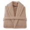 Accappatoio Marrone Sabbia 100% cotone Con cappuccio , Taglia XL - Satiza Luxury