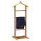 Appendiabiti Marrone Rovere Installazione a Terra Sfumatura Colore Struttura Rovere 120h cm, - Oulux