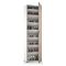 Armadio bianco e legno 1 anta 50x182h cm - Abuela