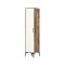 Armadio bianco e noce slim 40x47h cm - Giusta