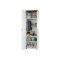 Armadio bianco lucido e legno colonna 60x190h cm - Tani