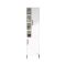 Armadio bianco salvaspazio 45x173h cm - Jongdari