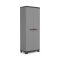 Armadio da Esterno Grigio 3 Ripiani Apertura Battente 68x39x173h cm, 2 Ante Made in Italy - Cochrane