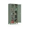 Armadio da Esterno Grigio Verde 8 Ripiani 2 Ante 80x44x182h cm, Resistente ai Raggi uv Impermeabile Made in Italy - Quesnel