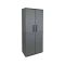 Armadio esterno ripiani regolabili grigio e nero 68x163h cm - Arabel