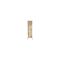 Armadio legno scuro e bianco salvaspazio 45x173h cm - Ramil