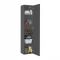 Armadio Multiuso 1 Anta Grigio Antracite 4 Ripiani Apertura Battente 40x180h cm, Un'anta - Neto