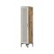 Armadio noce e bianco slim 40x201h cm - Asfodelo