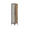 Armadio noce e nero slim 40x201h cm - Asfodelo