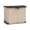 Armadio terrazzo 2 ante beige 146x120h cm - Hinton