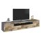 Base TV acero e ardesia 200x40x37h cm 3 ante in legno - Artropodi
