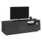 Base TV ardesia 150x43x46h cm 2 ante e 1 cassetto - Aiace