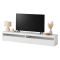 Base TV ardesia 200x45x36h cm 2 ante in legno - Akon
